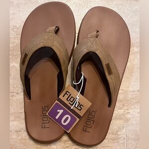 NWT!! Men’s Flojos Ryan Flip Flops